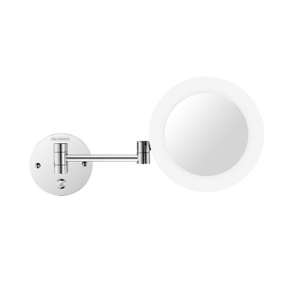 Косметичне дзеркало настінне c LED підсвічування кругле Liberty 200 мм Moon MM-FRB046CP Косметичне дзеркало настінне c LED підсвічування кругле Liberty 200 мм Moon MM-FRB046CP