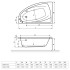 Ванна акрилова кутова Excellent Aquaria Comfort ліва 1500x950 (WAEX.AQL15WH) Ванна акрилова кутова Excellent Aquaria Comfort ліва 1500x950 (WAEX.AQL15WH)