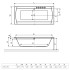 Ванна акрилова прямокутна Excellent Aquaria Lux 1800x800 (WAEX.AQU18WH) Ванна акрилова прямокутна Excellent Aquaria Lux 1800x800 (WAEX.AQU18WH)