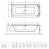 Ванна акрилова прямокутна Excellent Crown II 1800x800 (WAEX.CRO18WH) Ванна акрилова прямокутна Excellent Crown II 1800x800 (WAEX.CRO18WH)