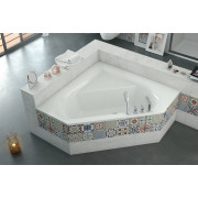 Ванна акрилова кутова симетрична 1500x1500 Excellent Supreme (WAEX.SUP15WH)