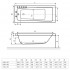 Ванна акрилова прямокутна Excellent Ava 1600x705 (WAEX.AVA16WH) Ванна акрилова прямокутна Excellent Ava 1600x705 (WAEX.AVA16WH)