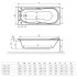 Ванна прямокутна Excellent Sekwana 1495x710 (WAEX.SEK15WH) Ванна прямокутна Excellent Sekwana 1495x710 (WAEX.SEK15WH)