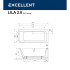 Акрилова ванна EXCELLENT Lila 2.0 160x73 (права) WAEX.LIL2.160P.WHN Акрилова ванна EXCELLENT Lila 2.0 160x73 (права) WAEX.LIL2.160P.WHN