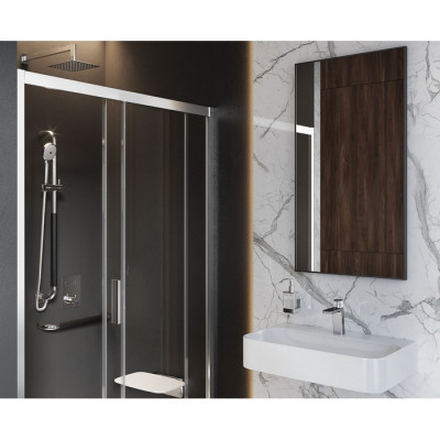 Дзеркало EXCELLENT Kuadro 100x50 (чорний матовий) DOEX.KU100.050.BL Дзеркало EXCELLENT Kuadro 100x50 (чорний матовий) DOEX.KU100.050.BL