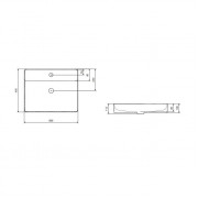 Раковина EXCELLENT Rima 2.0 50 CEEX.4901.500.WH