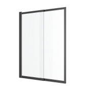 Шторка для ванни EXCELLENT Liner 110 см (чорний мат) KAEX.2930.1100.LP