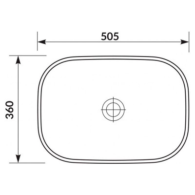 Раковина Moduo 50 прямокутна ( K116-050 ) Раковина Moduo 50 прямокутна ( K116-050 )
