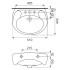 Раковина Eko New 50 ( K07-233 ) Раковина Eko New 50 ( K07-233 )