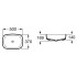 Раковина Inspira Soft 50 ( A327500640 ) Раковина Inspira Soft 50 ( A327500640 )