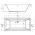 Акрилова ванна Intro 150x75 ( S301-066 ) Акрилова ванна Intro 150x75 ( S301-066 )