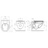 Чаша унітаза Hebe Rimless з сидінням Slim ( A34H136000/A34H138000 ) Чаша унітаза Hebe Rimless з сидінням Slim ( A34H136000/A34H138000 )