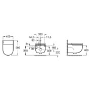 Чаша унітаза Meridian In-Tank ( A893302000 )