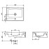 Раковина Crea 60 ( K114-006 ) Раковина Crea 60 ( K114-006 )