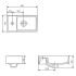 Раковина Crea 40 ( K114-004 ) Раковина Crea 40 ( K114-004 )