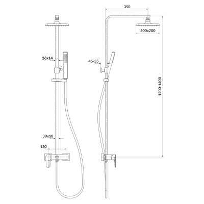 Душова система Mille ( S951-339 ) Душова система Mille ( S951-339 )