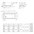 Ванна Easy 140x70 c ніжками ( A248197000 ) Ванна Easy 140x70 c ніжками ( A248197000 )