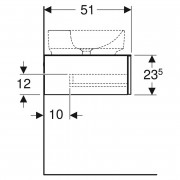 Шафка 120 для раковини Variform ( 501.171.00.1 )