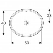 Раковина VariForm 50 ( 500.753.01.2 )