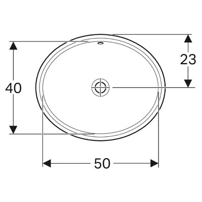 Раковина VariForm 50 ( 500.753.01.2 ) Раковина VariForm 50 ( 500.753.01.2 )