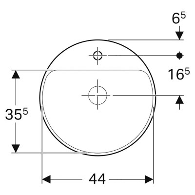 Раковина Variform 48 ( 500.707.01.2 ) Раковина Variform 48 ( 500.707.01.2 )