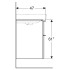 Шафка Smyle Square для раковини 60 ( 500.352.00.1 ) Шафка Smyle Square для раковини 60 ( 500.352.00.1 )