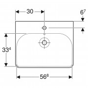 Раковина Smyle Square 60 ( 500.229.01.1 )