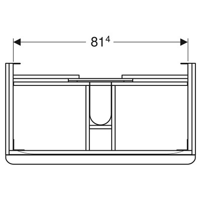 Шафка Smyle Square для раковини 90 ( 500.354.00.1 ) Шафка Smyle Square для раковини 90 ( 500.354.00.1 )