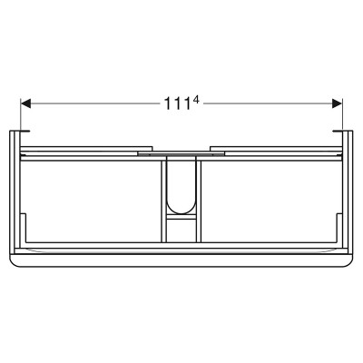 Шафка Smyle Square для раковини 120 ( 500.355.00.1 ) Шафка Smyle Square для раковини 120 ( 500.355.00.1 )