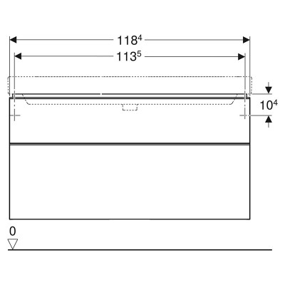 Шафка Smyle Square для раковини 120 ( 500.355.00.1 ) Шафка Smyle Square для раковини 120 ( 500.355.00.1 )