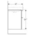 Шафка Smyle Square для раковини 60 ( 500.352.JR.1 ) Шафка Smyle Square для раковини 60 ( 500.352.JR.1 )