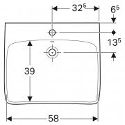 Раковина Selnova Comfort 65 ( 500.292.01.1 )