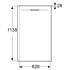 Піддон Sestra 120x90 графіт ( 550.275.00.2 ) Піддон Sestra 120x90 графіт ( 550.275.00.2 )