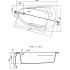 Панель до ванни Joanna New 150 універсальна ( S401-104 ) Панель до ванни Joanna New 150 універсальна ( S401-104 )