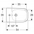 Біде Smyle Square ( 500.209.01.1 ) Біде Smyle Square ( 500.209.01.1 )