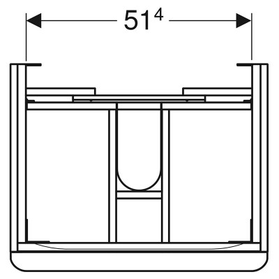 Шафка Smyle Square для раковини 60 ( 500.352.JK.1 ) Шафка Smyle Square для раковини 60 ( 500.352.JK.1 )
