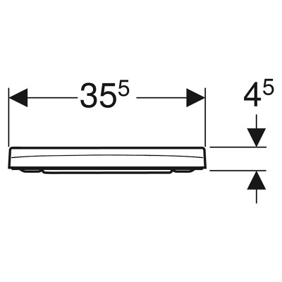 Сидіння Smyle Square Slim ( 500.687.01.1 ) Сидіння Smyle Square Slim ( 500.687.01.1 )