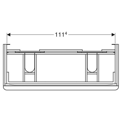Шафка Smyle Square для раковини 120 ( 500.356.00.1 ) Шафка Smyle Square для раковини 120 ( 500.356.00.1 )