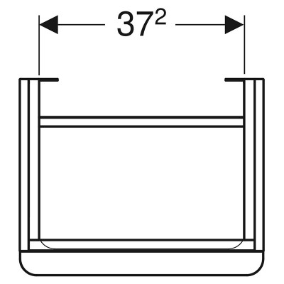 Шафка Smyle Square для раковини 45 ( 500.350.00.1 ) Шафка Smyle Square для раковини 45 ( 500.350.00.1 )