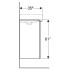Шафка Smyle Square для раковини 45 ( 500.350.00.1 ) Шафка Smyle Square для раковини 45 ( 500.350.00.1 )