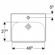 Раковина Smyle Square 50 ( 500.256.01.1 )
