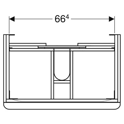 Шафка Smyle Square для раковини 75 ( 500.353.JL.1 ) Шафка Smyle Square для раковини 75 ( 500.353.JL.1 )