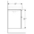 Шафка Smyle Square для раковини 75 ( 500.353.JL.1 ) Шафка Smyle Square для раковини 75 ( 500.353.JL.1 )
