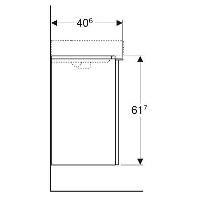 Шафка Smyle Square для раковини 50 ( 500.364.JR.1 ) Шафка Smyle Square для раковини 50 ( 500.364.JR.1 )