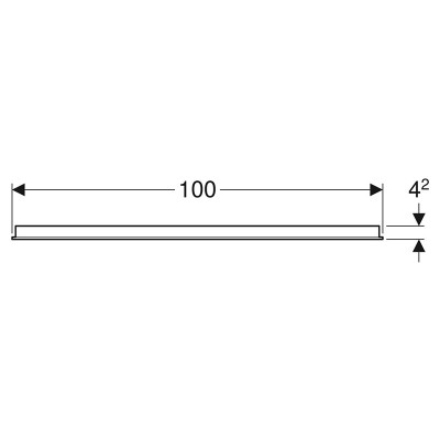 Дзеркало Option Basic 100 ( 500.584.00.1 ) Дзеркало Option Basic 100 ( 500.584.00.1 )