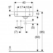 Раковина Selnova Compact 40 ( 501.518.00.1 )