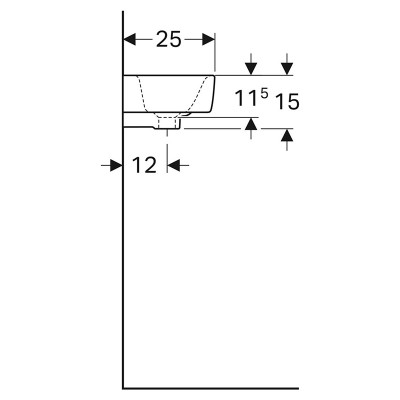 Раковина Selnova Compact 50 ( 501.513.00.1 ) Раковина Selnova Compact 50 ( 501.513.00.1 )
