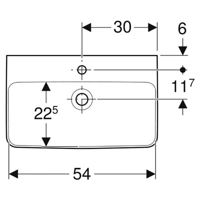 Раковина Selnova Compact 60 ( 501.511.00.1 ) Раковина Selnova Compact 60 ( 501.511.00.1 )