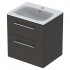 Тумба і раковина Selnova Square 60 Slim Rim ( 501.237.00.1 ) Тумба і раковина Selnova Square 60 Slim Rim ( 501.237.00.1 )