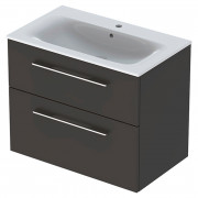 Тумба і раковина Selnova Square 80 Slim Rim ( 501.241.00.1 )